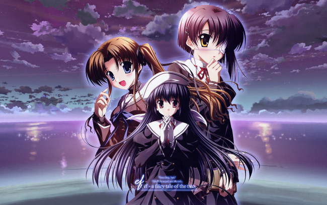 Обои картинки фото аниме, ef, tale, of, memories, long, wings