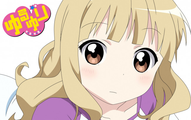 Обои картинки фото аниме, yuru, yuri, yuruyuri, sakurako, ohmuro