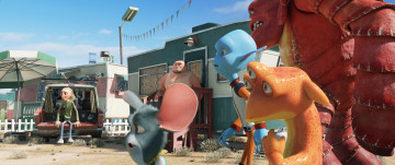 обоя escape, from, planet, earth, мультфильмы, побег, с, планеты, земля