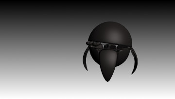 Картинка 3д графика modeling моделирование лепестки шар