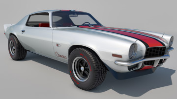 обоя автомобили, 3д, camaro, 1970, chevrolet, z28