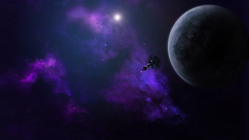 Картинка космос арт планета