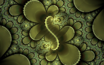 Картинка 3д графика fractal фракталы фон цвета узор