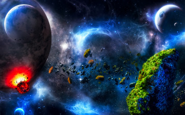 Картинка космос арт планета