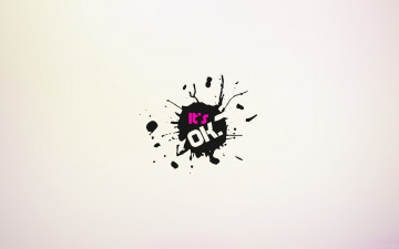 Картинка рисованные минимализм клякса