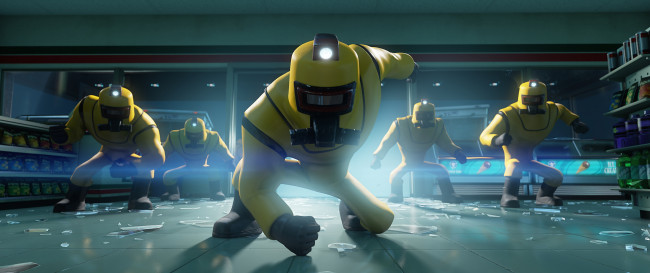 Обои картинки фото escape, from, planet, earth, мультфильмы, побег, с, планеты, земля