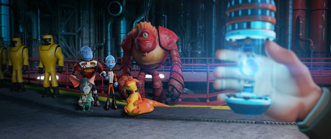 Обои картинки фото escape, from, planet, earth, мультфильмы, побег, с, планеты, земля