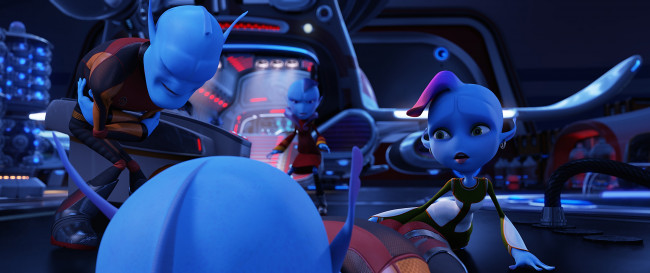 Обои картинки фото escape, from, planet, earth, мультфильмы, побег, с, планеты, земля