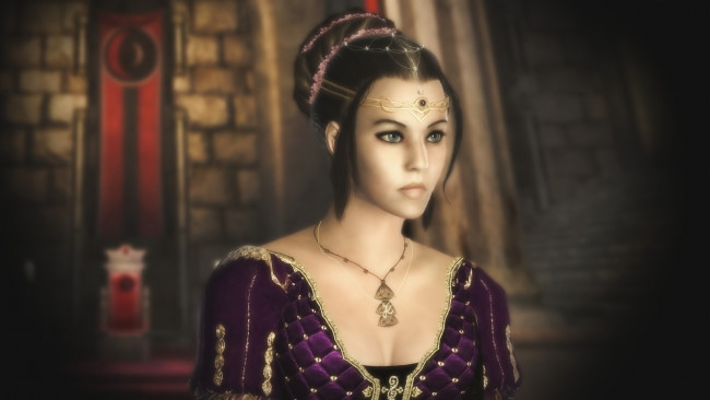 Обои картинки фото 3д, графика, people, люди, взгляд, прическа, девушка