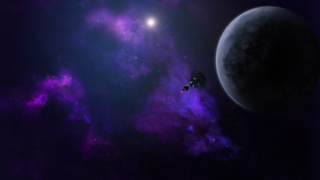 Обои картинки фото космос, арт, планета