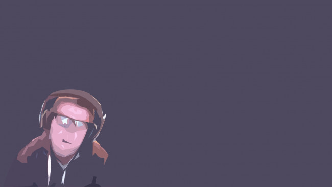 Обои картинки фото рисованные, минимализм, лицо