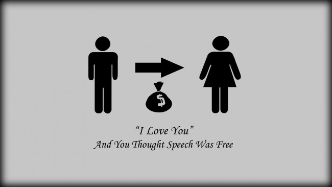 Обои картинки фото рисованные, минимализм, женщина, мужчина