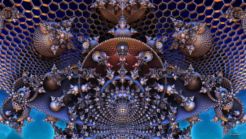 Картинка 3д+графика фракталы+ fractal узор цвета фон