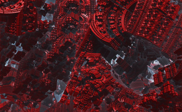 Картинка 3д+графика фракталы+ fractal цвета фон узор