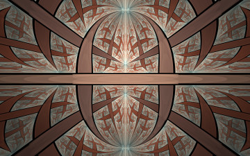 Картинка 3д+графика фракталы+ fractal цвета фон узор