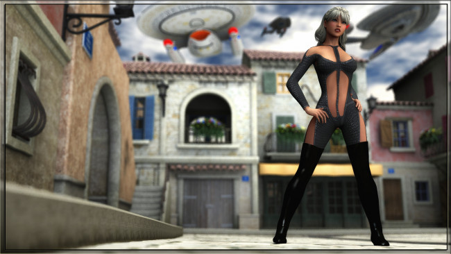 Обои картинки фото 3д графика, люди , people, фон, взгляд, девушка