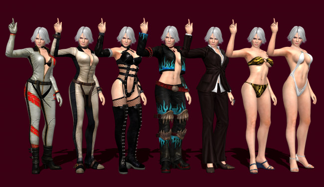 Обои картинки фото 3д графика, аниме , anime, жест, фон, взгляд, девушки