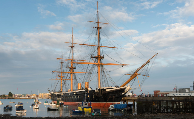 Обои картинки фото корабли, парусники, причал, мачты