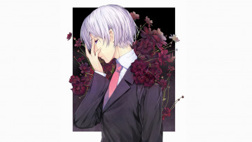 Картинка аниме hamatora парень