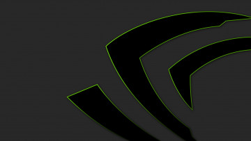 Картинка компьютеры nvidia фон логотип