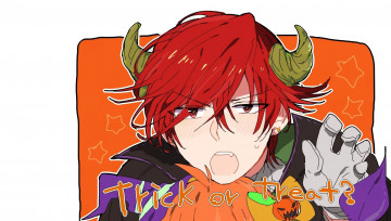 Картинка аниме gekkan+shoujo+nozaki-kun парень хеллоуин