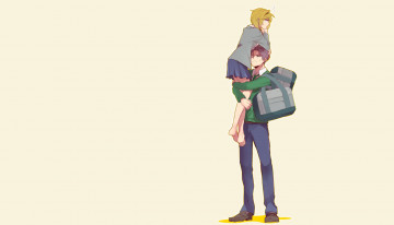 Картинка аниме gekkan+shoujo+nozaki-kun парень девушка