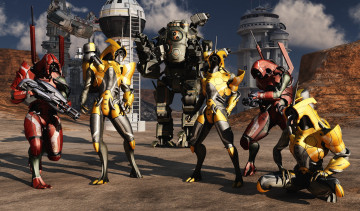 Картинка 3д+графика существа+ creatures существа