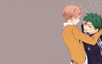 Картинка аниме gekkan+shoujo+nozaki-kun двое