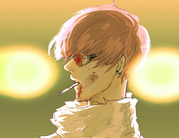 Обои картинки фото аниме, death note, matt