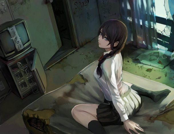 Обои картинки фото аниме, unknown,  другое, jittsu