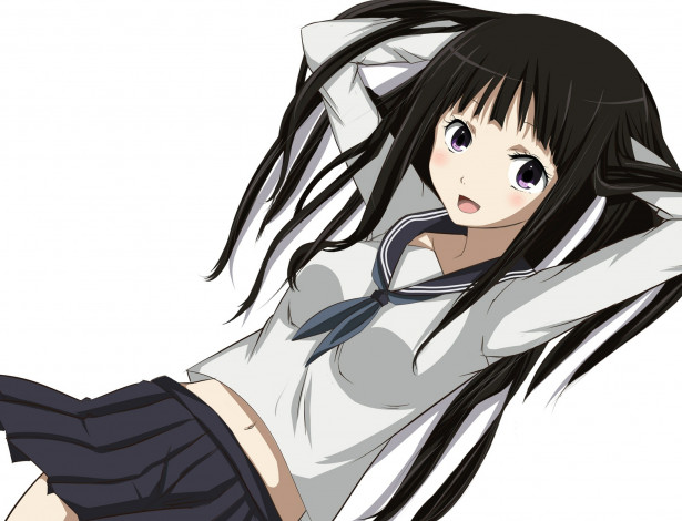 Обои картинки фото аниме, hyouka, chitanda, eru