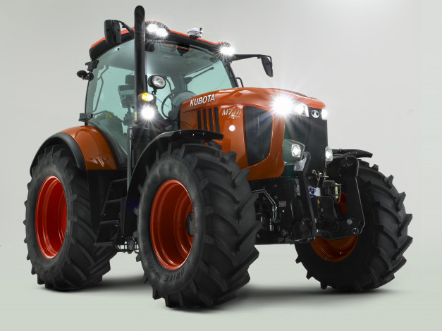 Обои картинки фото техника, тракторы, kubota