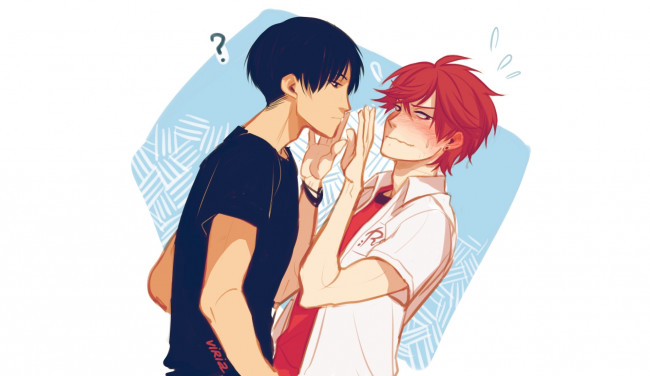 Обои картинки фото аниме, gekkan shoujo nozaki-kun, парни