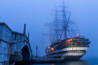 Картинка amerigo+vespucci корабли парусники мачты паруса