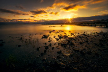 Картинка природа восходы закаты простор