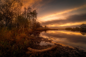 Картинка природа восходы закаты простор