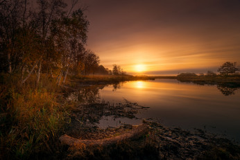 Картинка природа восходы закаты простор