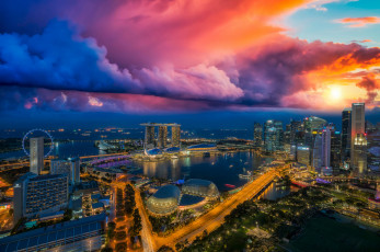 Картинка singapore города сингапур+ сингапур простор