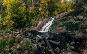 Картинка природа водопады простор