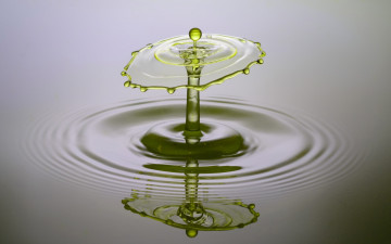 Картинка 3д+графика другое+ other капли брызги жидкость всплеск круги