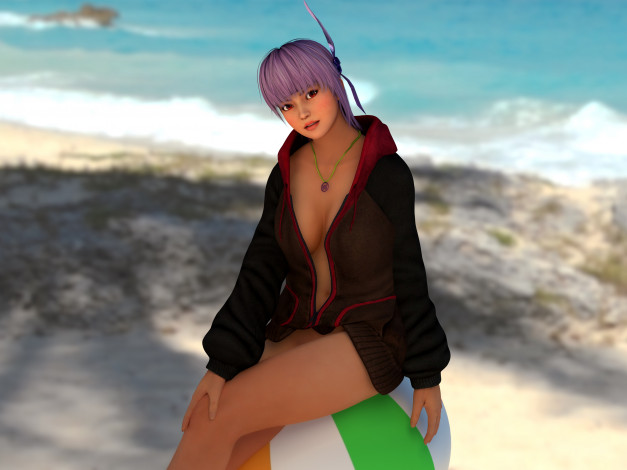 Обои картинки фото 3д графика, люди , people, девушка, взгляд, фон