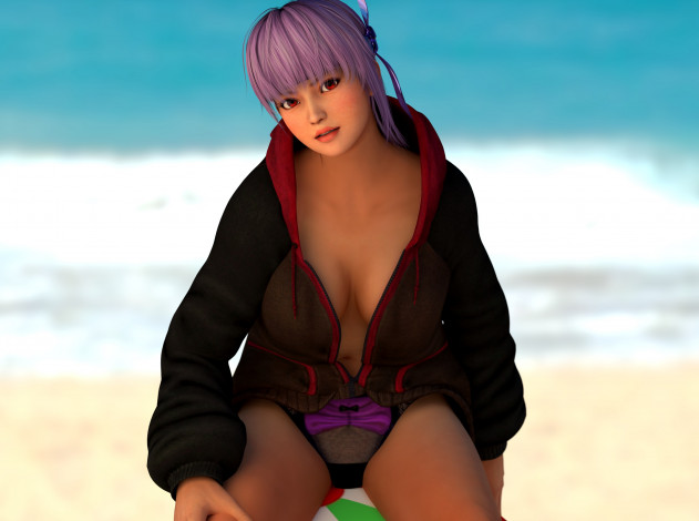 Обои картинки фото 3д графика, люди , people, девушка, взгляд, фон