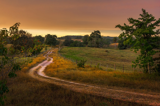 Обои картинки фото природа, дороги, простор