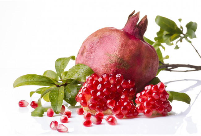 Обои картинки фото еда, гранат, зерна, pomegranate, фрукт