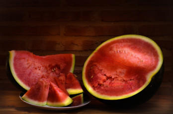 Картинка еда арбуз снедь