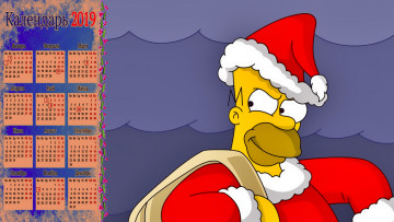 Картинка календари праздники +салюты санта клаус шапка