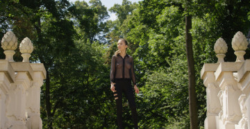 обоя девушки, mila azul, скульптуры, фон, девушка