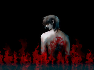 Картинка аниме hellsing алукард alucard дракула вампир dracula