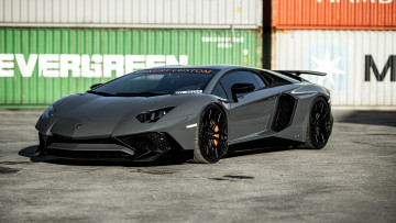 Картинка автомобили lamborghini aventador sv