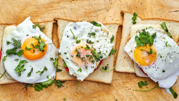 Картинка еда яичные+блюда яичница глазунья